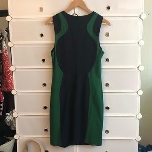 41 Hawthorn Dresses - Sleeveless business two-tone dress 41 Hawthorn Dresses - Sleeveless business two-tone dress